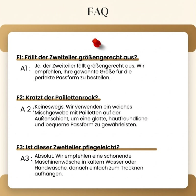 Sparkle-Top und Tüllrock für Damen