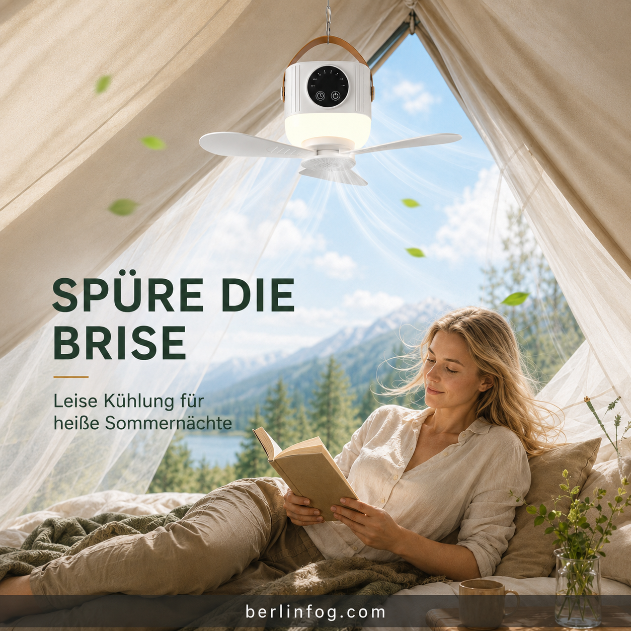 ⏰ Zeitlich begrenztes Angebot:50% RABATT auf wiederaufladbaren Deckenventilator mit LED! 🌬️✨