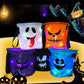 🎃 Diese Halloween-Tasche ist schon ein Hit! ✨ LED-Kürbis Trick-or-Treat-Tasche – Das perfekte Leuchten für Kinder 👻