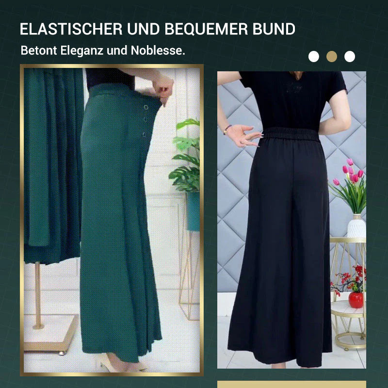 👖 60% RABATT JETZT ! 🔥 Falten-Weitbeinhosen – Schmeichelhafte Silhouette, Bequemer Tragekomfort & Vielseitiger Stil 💃