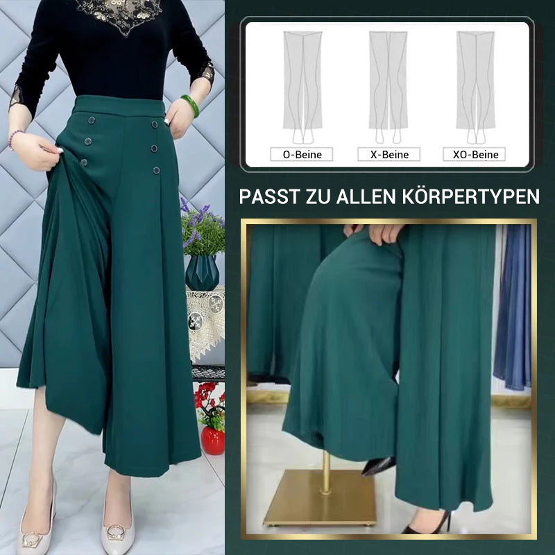 👖 60% RABATT JETZT ! 🔥 Falten-Weitbeinhosen – Schmeichelhafte Silhouette, Bequemer Tragekomfort & Vielseitiger Stil 💃