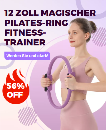 💪🌸 Formen, stärken, Haltung verbessern – der All-in-One-Pilatesring für jedes Level! 🌿✨ Nachhaltig & effektiv für zuhause.
