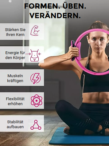 💪🌸 Formen, stärken, Haltung verbessern – der All-in-One-Pilatesring für jedes Level! 🌿✨ Nachhaltig & effektiv für zuhause.