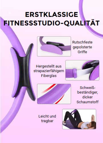 💪🌸 Formen, stärken, Haltung verbessern – der All-in-One-Pilatesring für jedes Level! 🌿✨ Nachhaltig & effektiv für zuhause.