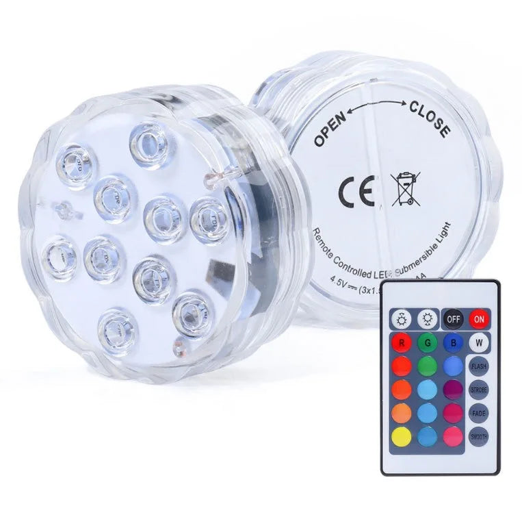 Unterwasser-LED-Leuchten (mit Funkfernbedienung)