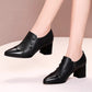 ⏳Begrenzte Zeit 50% Rabatt💥Damen-Loafer aus Leder mit spitzer Zehenpartie