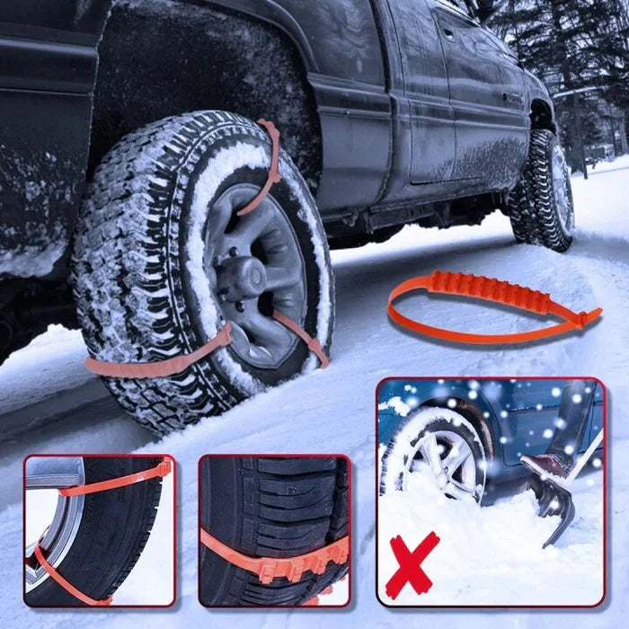 ❄️Zeitlich begrenzte Preissenkung🚗Haben müssen- Rutschfeste Autoreifen-Schneeketten