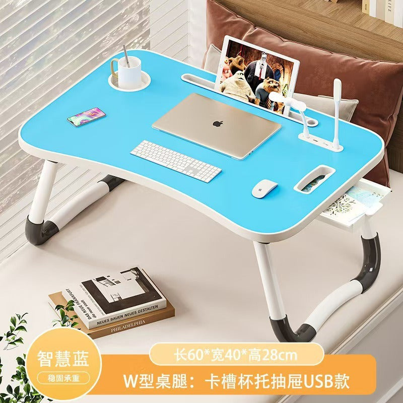 ⏳Nur für kurze Zeit – 50% RABATT⏰Klappbarer Laptop-Bettisch mit Becherhalter