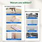 Multifunktionale Pilates-Reformer-Falttafel mit Knie-Timer und Widerstandsbändern für zu Hause für Bauch, Rücken, Schultern und Beinübungen