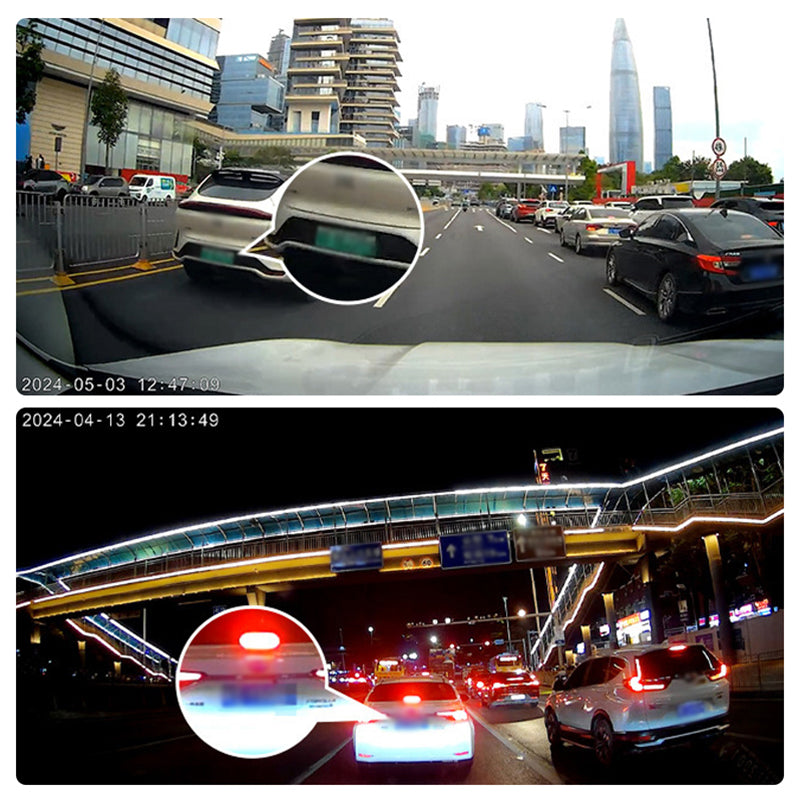 ✨📹Rückspiegel-Dashcam 10 Zoll 1080P - Duale Kameras, Nachtsicht & 24/7-Parkmöberwachung | Loop-Aufnahme, G-Sensor, Inkl. 64GB