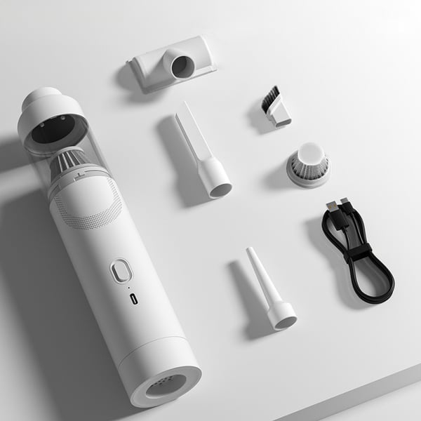 💥Aktion – 50 % Rabatt💥Tragbarer kabelloser Autostaubsauger mit hoher Saugkraft