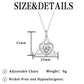 Keltische Herz-Halskette mit Geburtsstein✨ Triquetra Dreifaltigkeitsknoten Anhänger