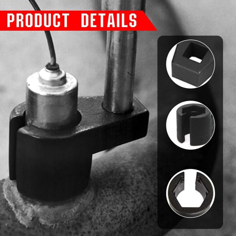 📢📢60 %  RABATT !! ⏰5-teiliger Satz Steckschlüssel zum Entfernen von Kfz-Sauerstoffsensoren