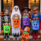🎃 Diese Halloween-Tasche ist schon ein Hit! ✨ LED-Kürbis Trick-or-Treat-Tasche – Das perfekte Leuchten für Kinder 👻