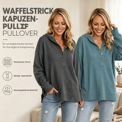 🛍️50 % Rabatt – Damen-Langarm-Hoodie – weicher Baumwollstoff, bequemer Schnitt & vielseitig für Alltag und Freizeit 🌿
