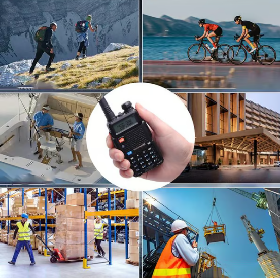 🔥Heißer Verkauf 50 % Rabatt🔥📡 UV-5R Amateurfunkgerät mit großer Reichweite UV5R Funkgerät Dualband Walkie