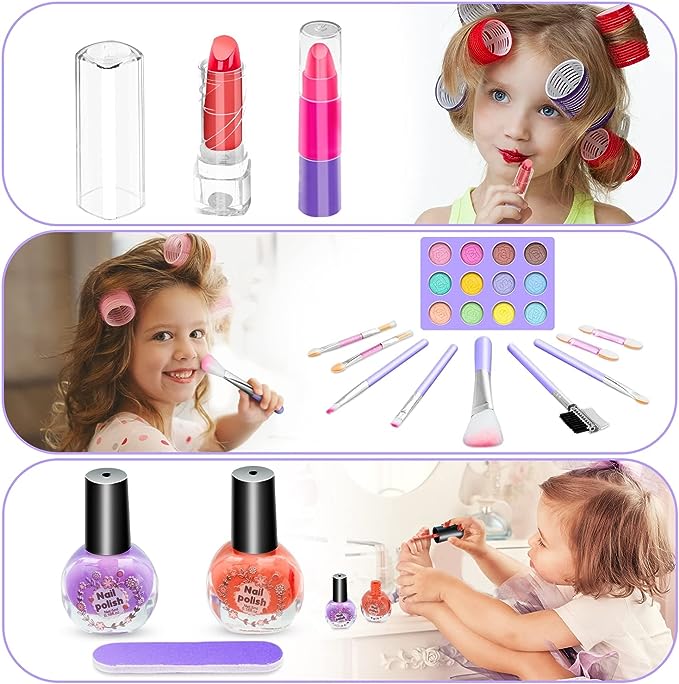 Waschbares Make-up-Schönheitsset für Kinder
