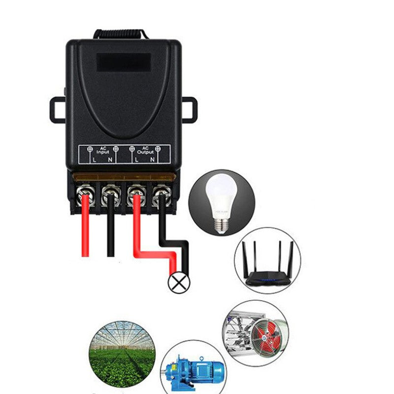 🔌 KAUFEN 2 ERHALTEN 3! ✨ Drahtloser Fernbedienungsschalter & Empfänger-Kit - Einfache Installation mit 100m Reichweite für Licht und Elektrogeräte 🏠💡
