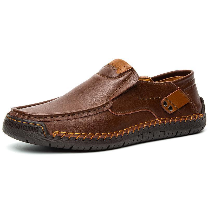 🔥Atmungsaktives Kalbsleder🔥Klassische, bequeme Lederschuhe für Herren👞