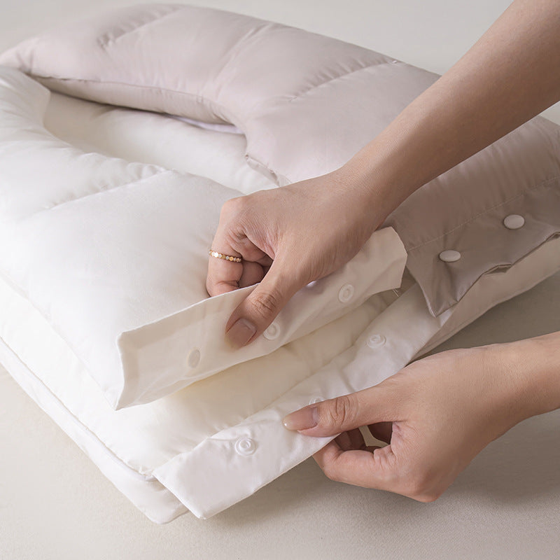 🔥Olympiaförderung –Für begrenzte Zeit 40% Rabatt + kostenloser Versand✈️🔥Weiche und harte Zweizonen-Nackenstütze