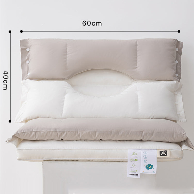 🔥Olympiaförderung –Für begrenzte Zeit 40% Rabatt + kostenloser Versand✈️🔥Weiche und harte Zweizonen-Nackenstütze