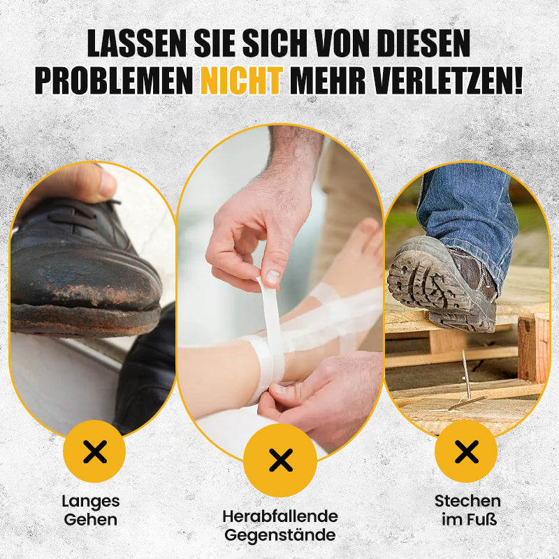 🔥JETZT 50 % RABATT!🔥 Schlag- und stichfeste Sicherheitsschuhe mit Drehknopf