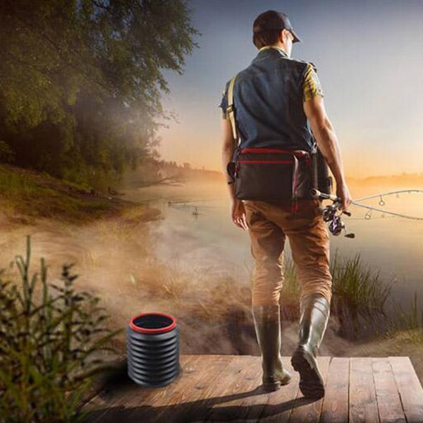 Faltbare Müllsackbox fürs Auto