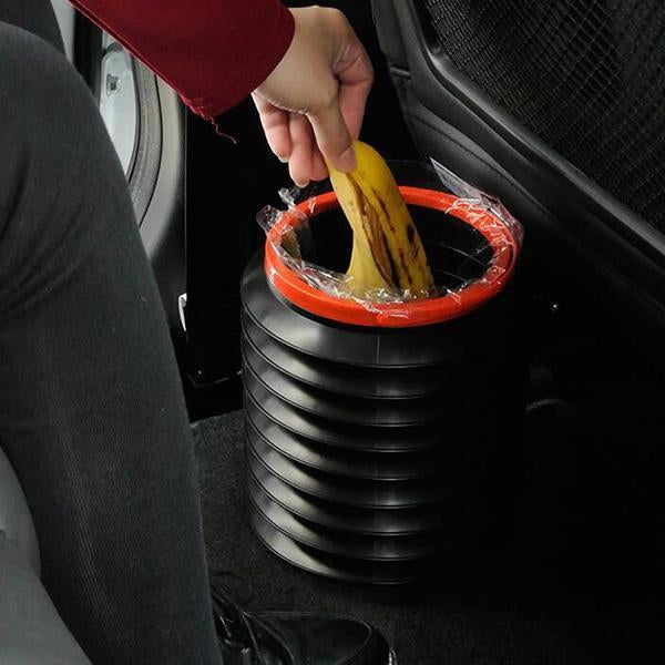 Faltbare Müllsackbox fürs Auto