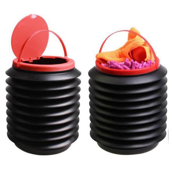 Faltbare Müllsackbox fürs Auto