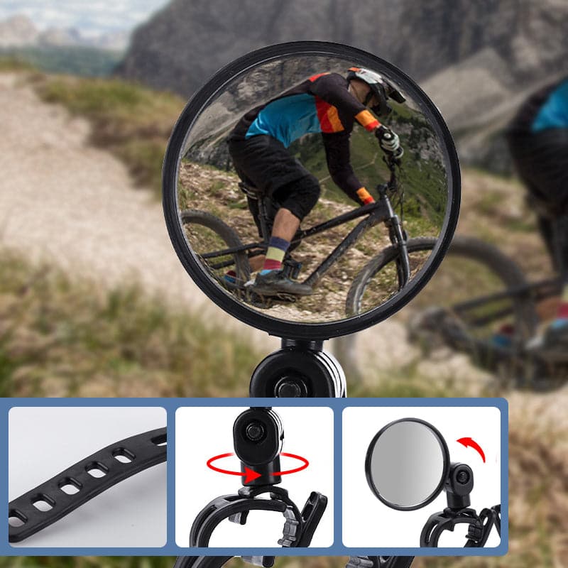 ⏳Zeitlich begrenzt: 50 % Rabatt⏰Um 360 Grad drehbarer Rückspiegel🚴‍♂️🔎