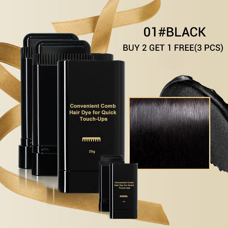 🔥Black-Friday-Mega-Angebot – 50 % Rabatt!🔥Temporäre Haarfärbemaske mit Applikationskamm - Sofortige Grauabdeckung für Haare & Bart