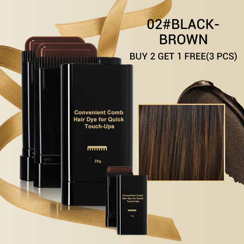 🔥Black-Friday-Mega-Angebot – 50 % Rabatt!🔥Temporäre Haarfärbemaske mit Applikationskamm - Sofortige Grauabdeckung für Haare & Bart