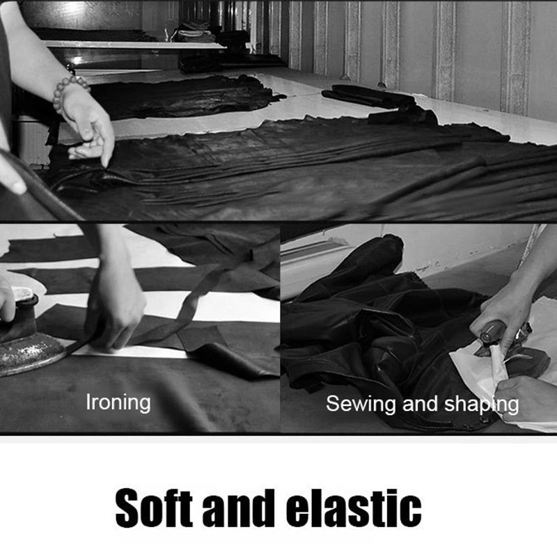 Klassische PU-Lederjacke für Herren mit Frontreißverschluss 🔥Business Casual Easy Match