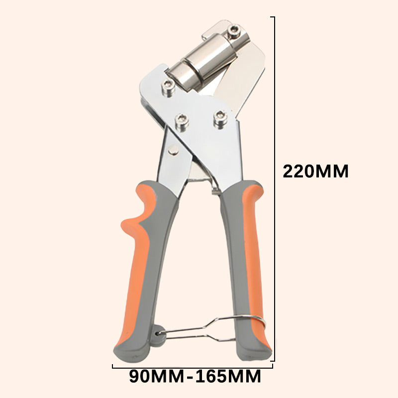 🛠️ LIMITED-TIME 50% RABATT! ✨ Ösenzange Set – Robust, Komplett, Für Planen & Leder 🔩