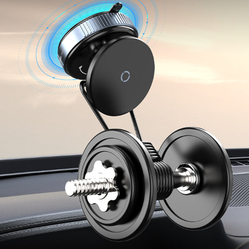 📱✨ Vakuum-Saug-Handyhalter mit N52-Magneten – 360° drehbar + Bis zu 7kg Tragkraft! ✨