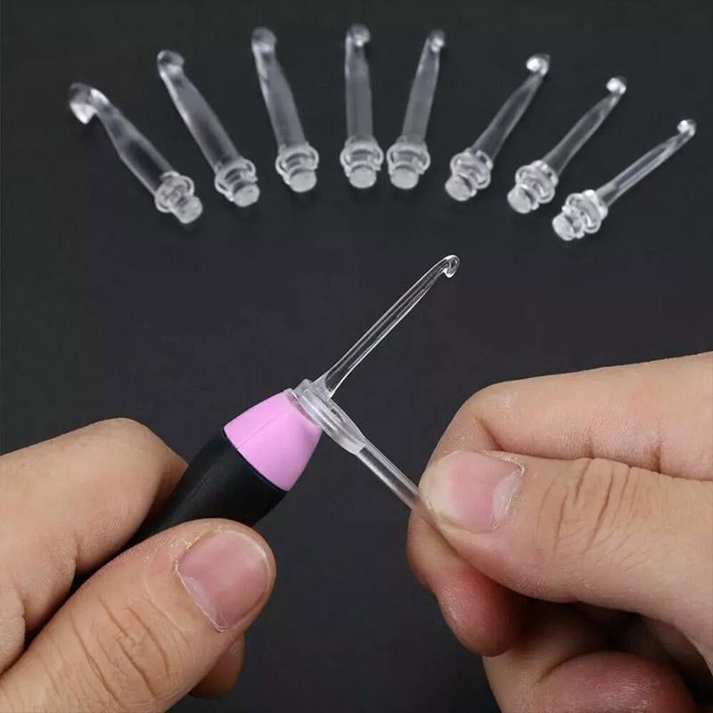 LED-Leuchthäkeln, 11 Stück.