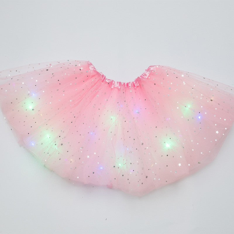 💕Heißer Verkauf 50 % Rabatt🌸✨Magischer & leuchtender LED-Tutu-Rock✨