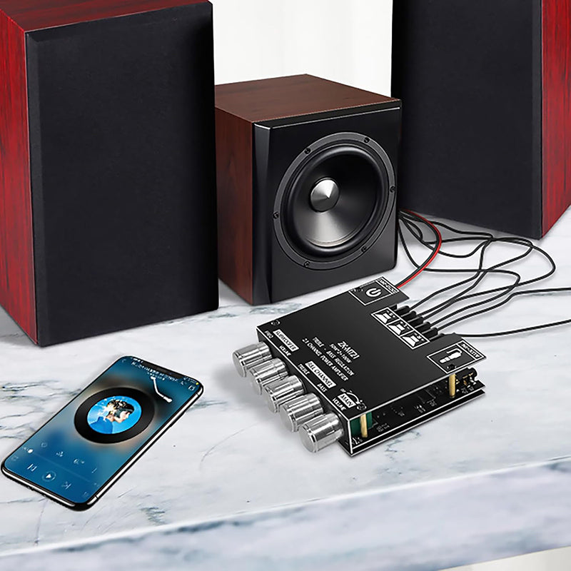 🔊 50% RABATT! 🎵 Bluetooth-2.1-Kanal-Audio-Verstärkermodul – Drahtlos, kraftvoller Klang & kompakt – Ideal für Musikliebhaber & DIY-Lautsprecherprojekte ⚡