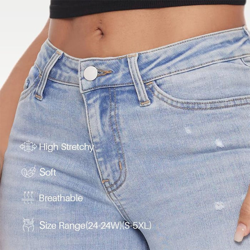 🔥Neues Modell, zeitlich begrenzter 49%-Rabatt🔥Lockere Jeans mit mittelhohem bis niedrigem Bund