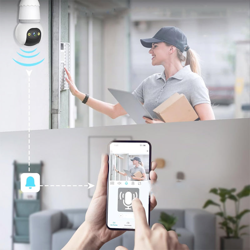 ⏳Begrenzte Zeit 50% Rabatt💥Kabelloses HD-Überwachungskamera-Set für den Innenbereich