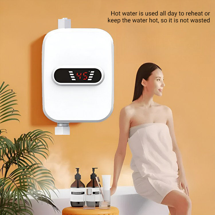 🚿 50% RABATT! 🔥 Thermostatischer Durchlauferhitzer – Kompakt & energieeffizient – Perfekt für Dusche, Waschbecken oder Küche – konstante Temperatur & einfache Installation 💧✨