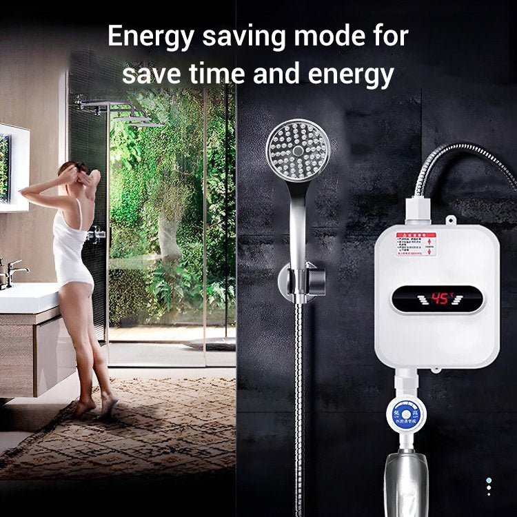 🚿 50% RABATT! 🔥 Thermostatischer Durchlauferhitzer – Kompakt & energieeffizient – Perfekt für Dusche, Waschbecken oder Küche – konstante Temperatur & einfache Installation 💧✨
