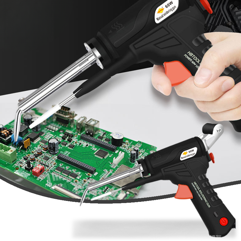 🥳60-W-Lötkolben-Set für 220 V EU, mit Lötdraht und Zubehör
