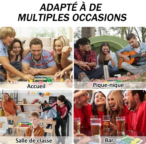 🔥Letzter Tag des Ausverkaufs 50 % Rabatt🔥🎲LUSTIGE FAMILIENSPIELE – Shut The Box Brettspiel