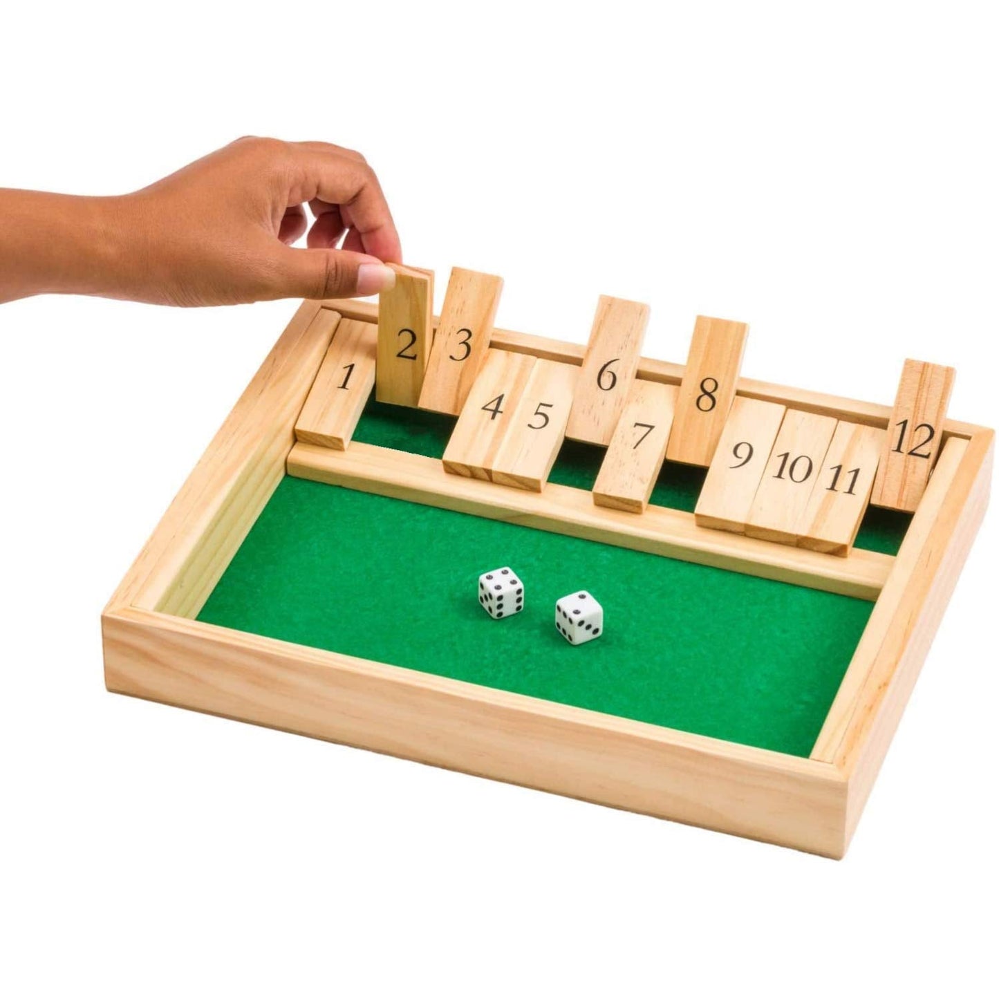 🔥Letzter Tag des Ausverkaufs 50 % Rabatt🔥🎲LUSTIGE FAMILIENSPIELE – Shut The Box Brettspiel