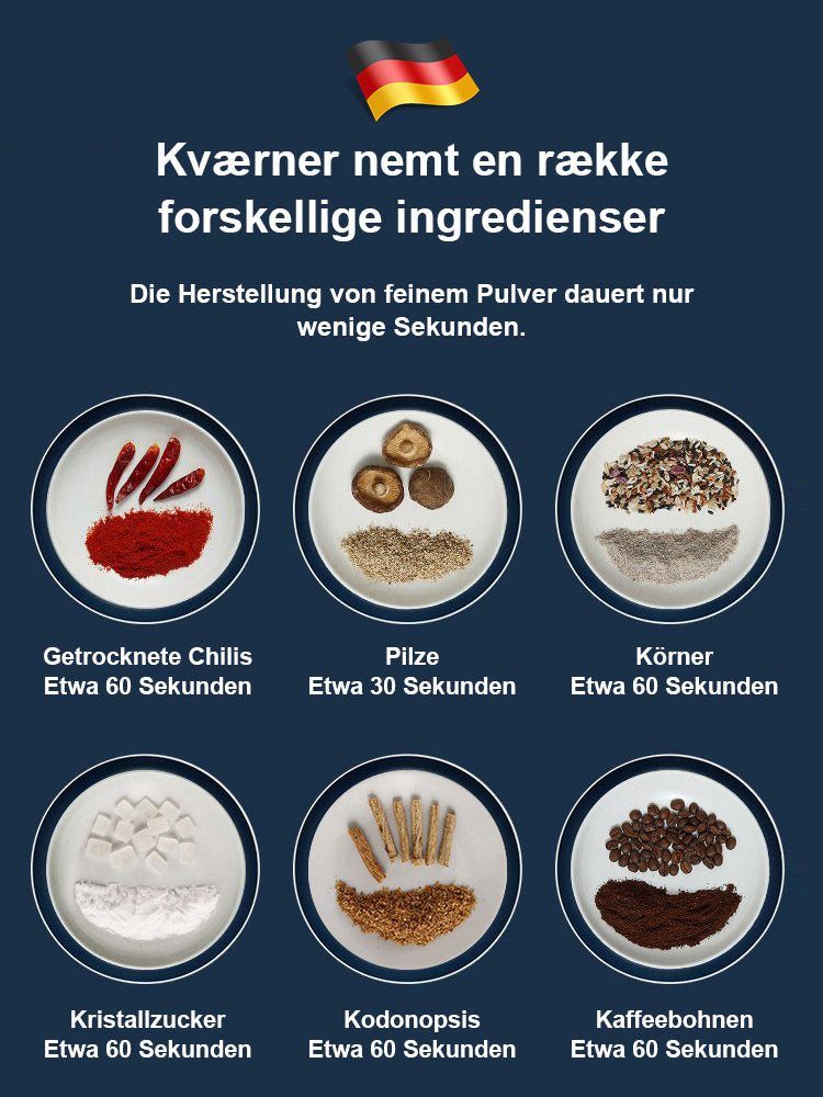 ⏳Begrenzte Zeit 50% Rabatt💥Kleine Getreidemühle für den Haushalt