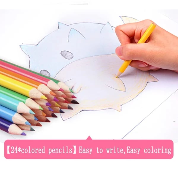 🔥Deluxe 6-in-1 Kreativ-Kunstset 🧑‍🎨 (Ideales Geschenk für Kinder) Jedes Kind ist ein Künstler!