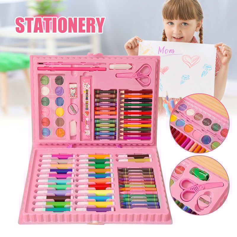 🔥Deluxe 6-in-1 Kreativ-Kunstset 🧑‍🎨 (Ideales Geschenk für Kinder) Jedes Kind ist ein Künstler!