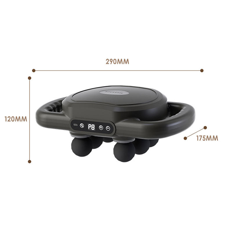 💥Heißer Verkauf🔥Multifunktionale automatische 12-Kopf-Muskelmassagepistole