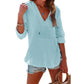👗 50% RABATT! ⏰ Übergroßes Strandkleid mit Kapuze – Langärmlig, V-Ausschnitt & Tasche – Leicht, luftig & perfekt für den Sommer – ideal für Strand, Reisen oder entspannte Tage ☀️🌊✨